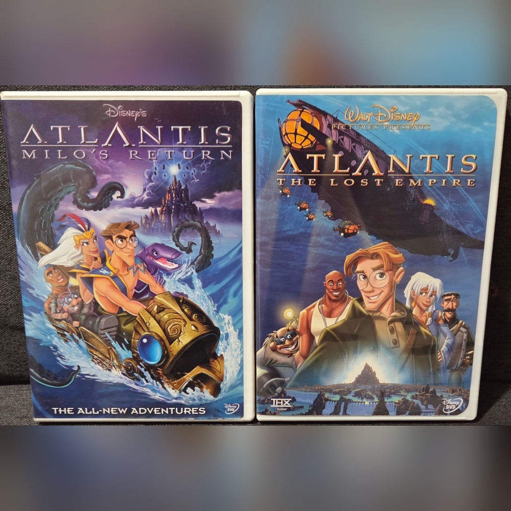 Atlantis: The Lost Empire (2001) / Atlantis: Milo’s Return (2003) 2-DVD Bundle